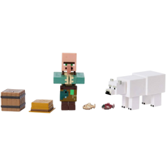 Minecraft İkili Paket Fisherman ve Polar Bear JCN49