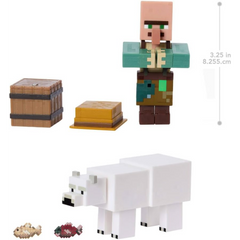 Minecraft İkili Paket Fisherman ve Polar Bear JCN49
