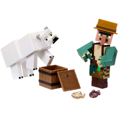 Minecraft İkili Paket Fisherman ve Polar Bear JCN49