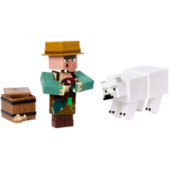 Minecraft İkili Paket Fisherman ve Polar Bear JCN49