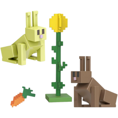 Minecraft Aksesuarlı Figürler Rabbits HTN12