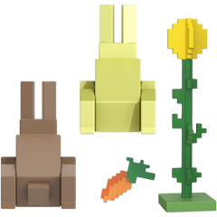 Minecraft Aksesuarlı Figürler Rabbits HTN12