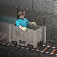 Minecraft Minecart İle Muhteşem Kaçış Oyuncak Seti Steve Figür JGP20