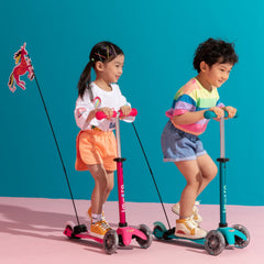 Micro Mini Deluxe 3 Tekerlekli Scooter Aqua