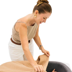 Miniboni Müslin Battaniye 100x120cm Bej