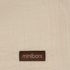 Miniboni Müslin Battaniye 100*120 Cm Ekru