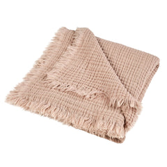 Miniboni Müslin Battaniye 100x120cm Bej