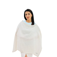 Miniboni Müslin Emzirme Örtüsü White Grey