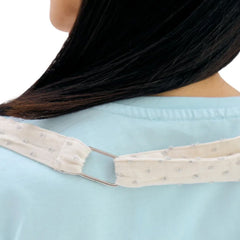 Miniboni Müslin Emzirme Örtüsü White Grey