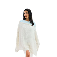 Miniboni Müslin Emzirme Örtüsü White Mint