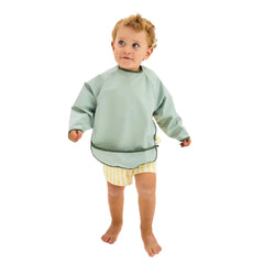 Miniboni Oyun Ve Mama Önlüğü Uzun Kollu Mint