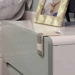 Miny Baby Çekmece Kilidi Çift Emniyetli Gri