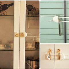 Miny Baby Çok Amaçlı Dolap Kapak Kilidi Krem