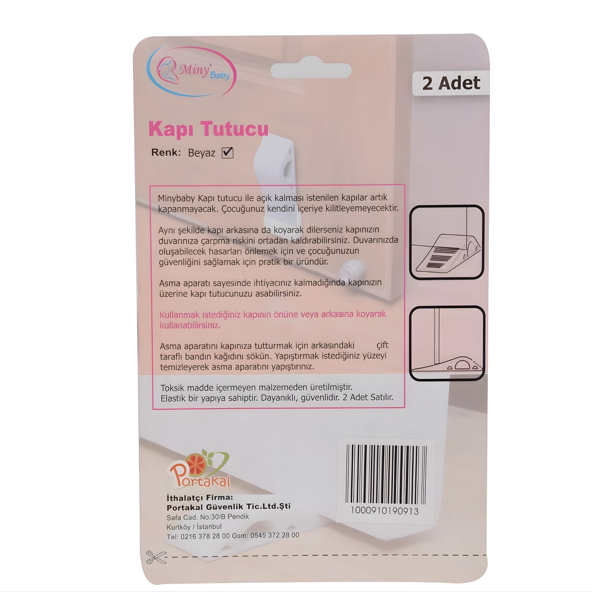 Miny Baby Kapı Tutucu Kapı Stoperi - Welcome Baby