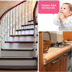 Miny Baby Kauçuk Jumbo Kenar Koruyucu Kahverengi