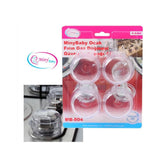 Miny Baby Ocak/Fırın Gaz Düğmesi Güvenlik Kapağı 4’lü