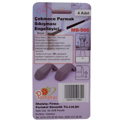 Miny Baby Parmak Sıkışması Engelleyici Gri