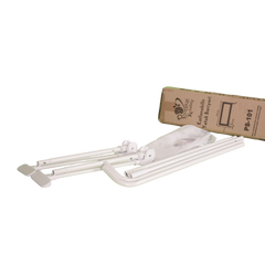 Miny Baby Portatif Yatak Bariyeri İngilizce Rakamlı Beyaz