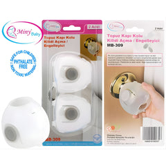 Miny Baby Topuz Kapı Kolu Kilidi Açma Engelleyici