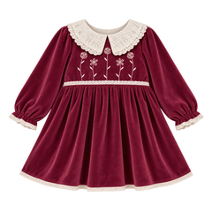 Misse Elbise Bordo
