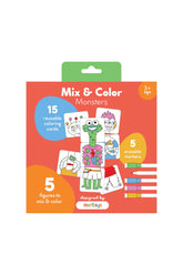 Moritoys Mix & Color Monsters Karıştır Renklendir Canavarlar Puzzle