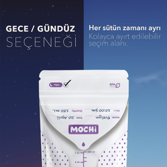 Mochi Anne Sütü Saklama Poşeti 120'li