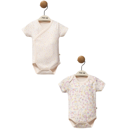 Moi Noi 2'li Kısa Kol Body Cat