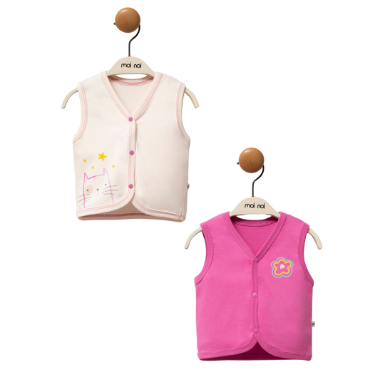 Moi Noi 2'li Yelek Cat