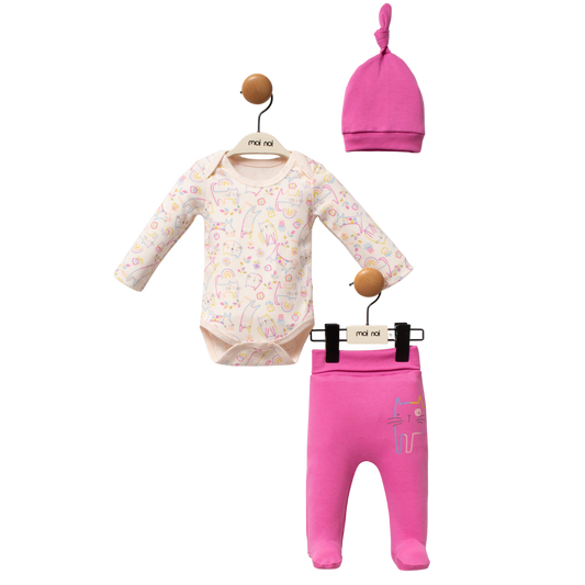 Moi Noi 3'lü Takım Cat