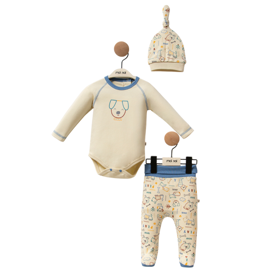 Moi Noi 3'lü Takım Dog