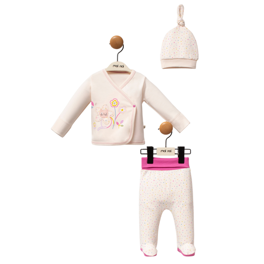 Moi Noi 3’lü Zıbın Takım Cat