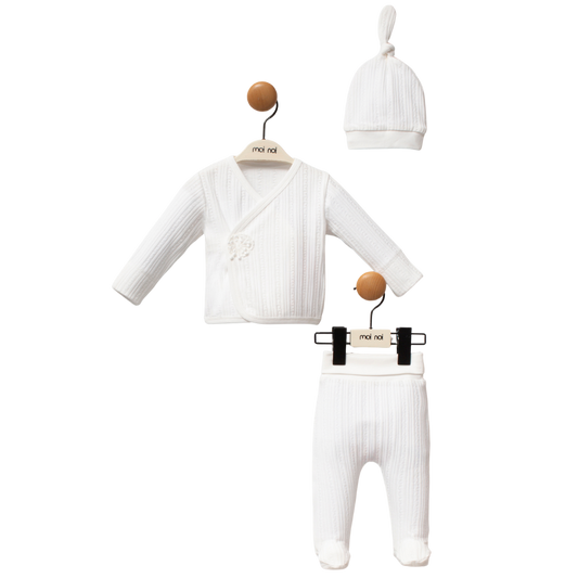 Moi Noi 3'lü Zıbın Takım Daisy