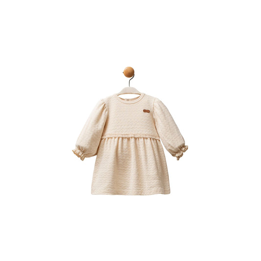 Moi Noi Kız Elbise Bej