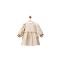 Moi Noi Kız Elbise Bej