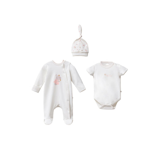 Moi Noi Mouse Şapka Tulum Body Takım