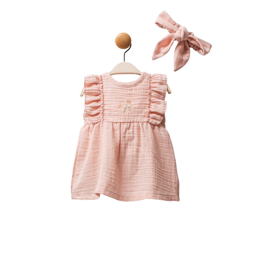 Moi Noi Müslin Elbise Çiçek