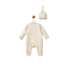 Moi Noi Organik Koala Şapkalı Tulum