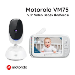 Motorola VM 75 5" LCD Ekran Bebek Kamerası