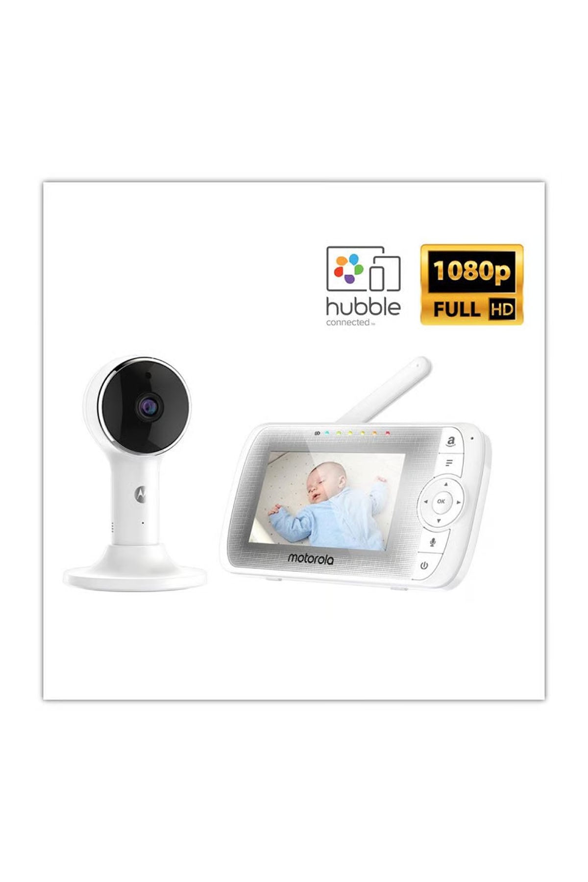 Motorola Camera Nursery VM35 Con Video Schermo Pollici, Night