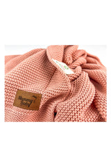 Mummy's Baby Organik Pamuk Battaniye 80*100 Pembe
