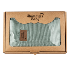 Mummy's Baby Organik Pamuk Battaniye 80*100 Yeşil