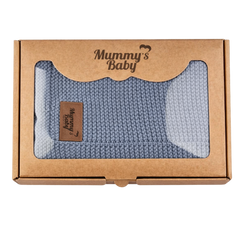 Mummy’s Baby Organik Pamuk Battaniye 80x100 Mavi