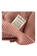 Mummy's Baby Tencel Örgü Bebek Battaniyesi 80*100 Pembe