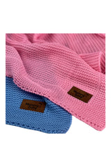 Mummy's Baby Triko Örgü Bebek Battaniyesi 80*100 Pembe