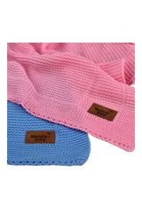 Mummy's Baby Triko Örgü Bebek Battaniyesi 80*100 Pembe