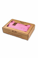 Mummy's Baby Triko Örgü Bebek Battaniyesi 80*100 Pembe