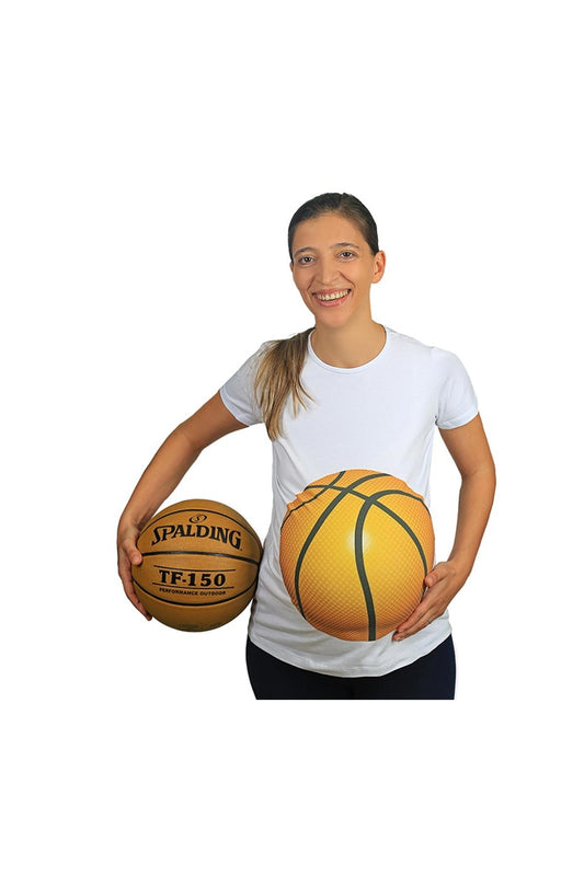 Mummy's Baby Basket Desenli Hamile Tshirt