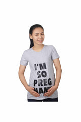 Mummy's Baby I'm So Pregnant Desenli Hamile Tshirt