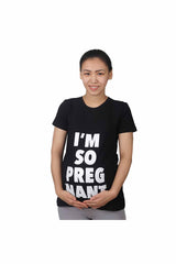 Mummy's Baby I'm So Pregnant Desenli Hamile Tshirt