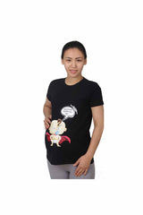 Mummy's Baby Mommy Fat Desenli Hamile Tshirt